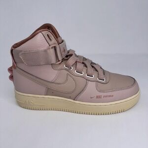 Nike Air Force 1 High Utility Shoes Womens Size 8.5 Pink Blush Sneakers